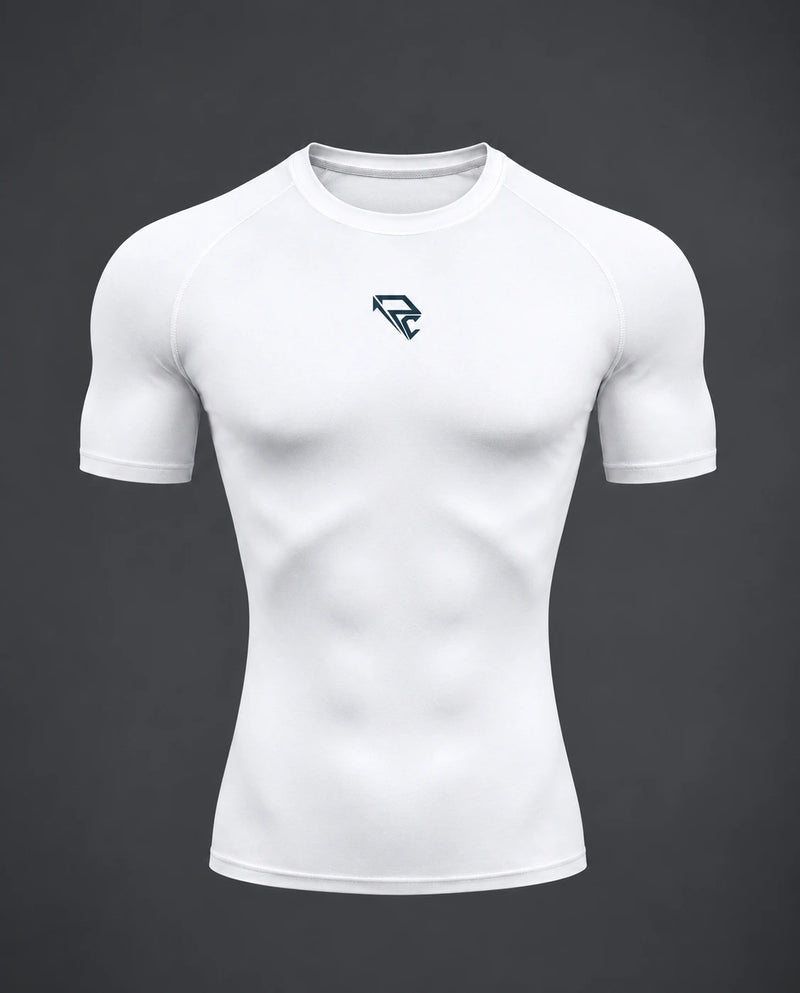 Compression Shirt Pro — Arctic White